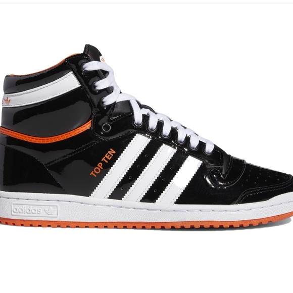 red patent leather adidas